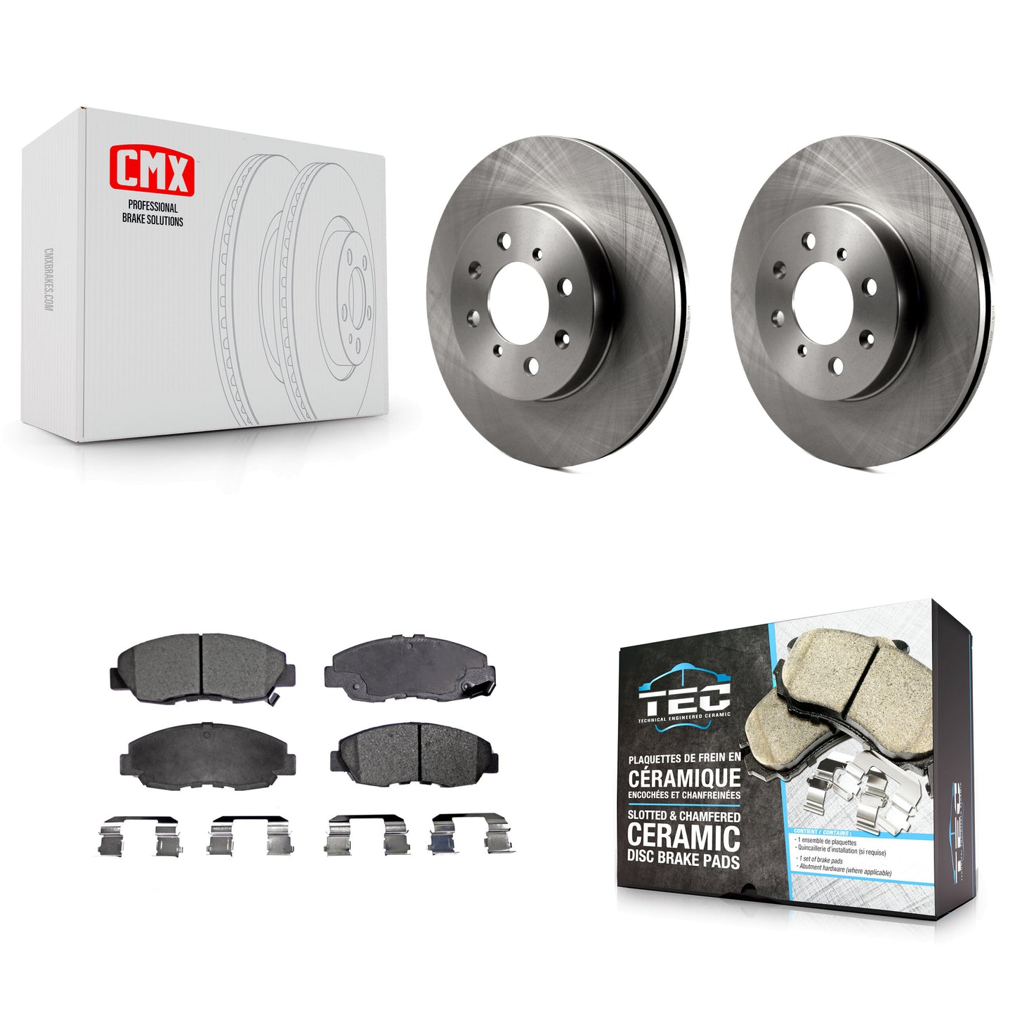 [Avant] Kit de Disque et plaquette (céramique) de frein pour Honda Civic Insight Acura EL K8T-100261