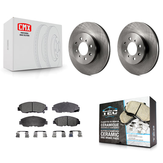 [Avant] Kit de Disque et plaquette (céramique) de frein pour Honda Civic Insight Acura EL K8T-100261