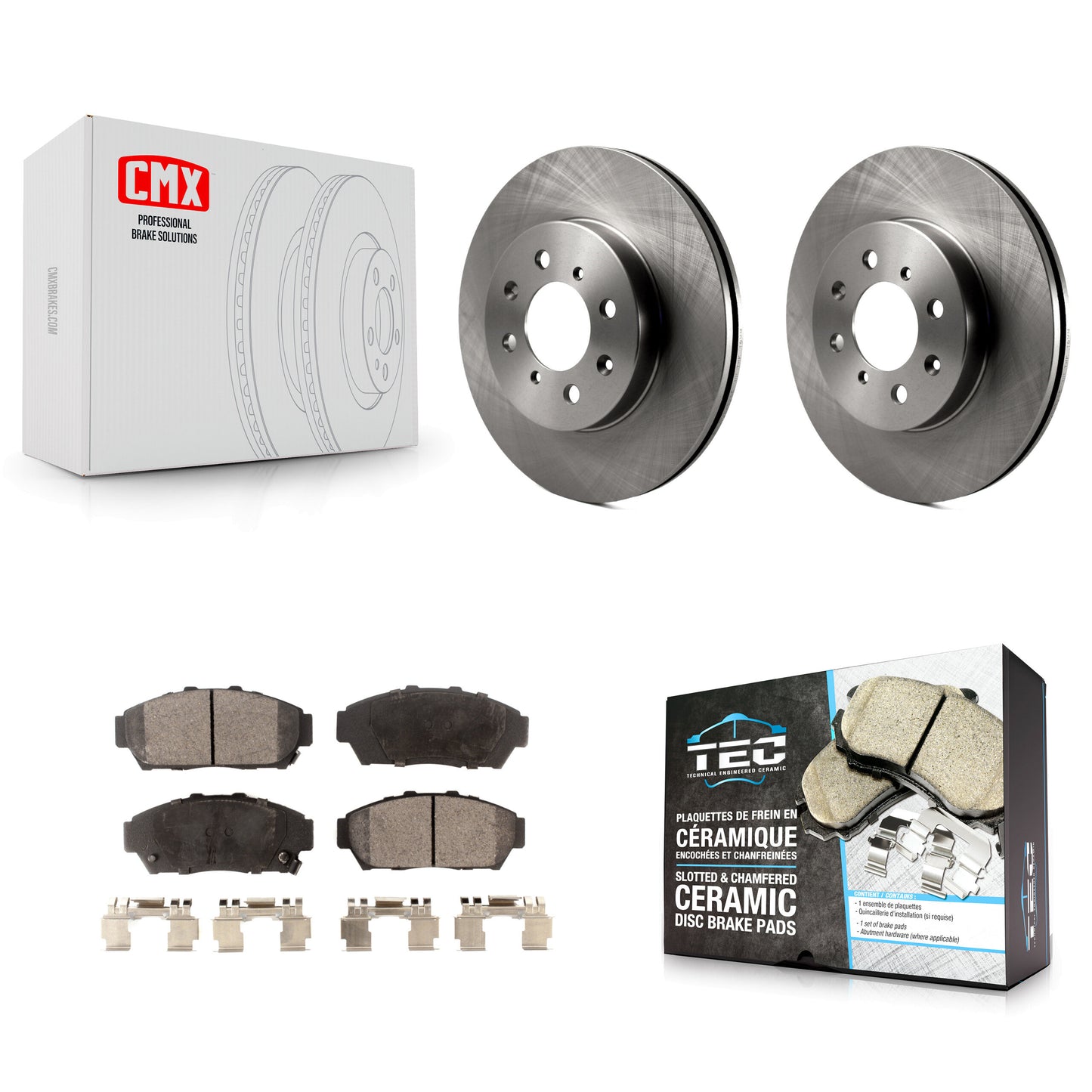 [Avant] Kit de Disque et plaquette (céramique) de frein pour Acura Integra Honda Civic K8T-100262