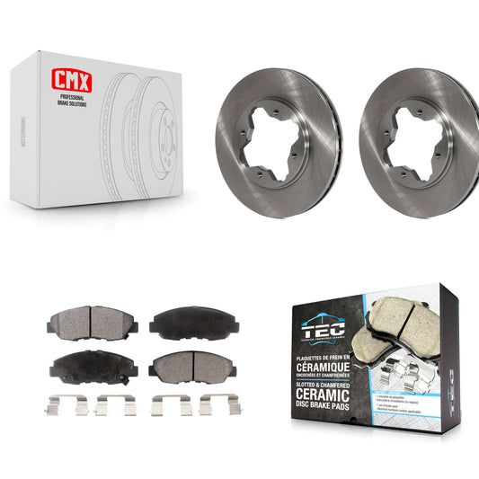 [Avant] Kit de Disque et plaquette (céramique) de frein pour Honda Accord Acura CL K8T-100266