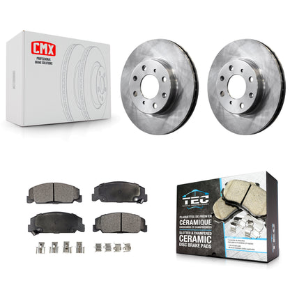 [Avant] Kit de Disque et plaquette (céramique) de frein pour Honda Civic del Sol CRX K8T-100268