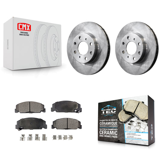 [Avant] Kit de Disque et plaquette (céramique) de frein pour Honda Civic del Sol CRX K8T-100268