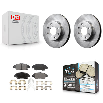 [Avant] Kit de Disque et plaquette (céramique) de frein pour Honda Civic K8T-100270