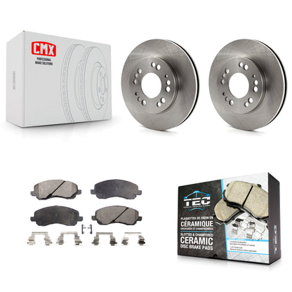 [Avant] Kit de Disque et plaquette (céramique) de frein pour 2001 Mitsubishi Eclipse Galant From 06/01 2.4L K8T-100274