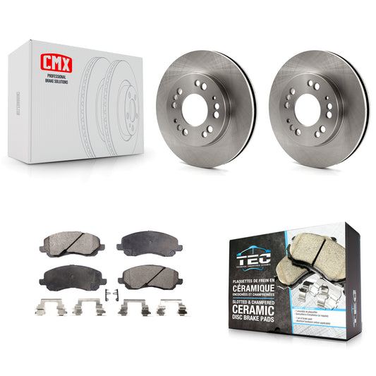 [Avant] Kit de Disque et plaquette (céramique) de frein pour 2001 Mitsubishi Eclipse Galant From 06/01 2.4L K8T-100274