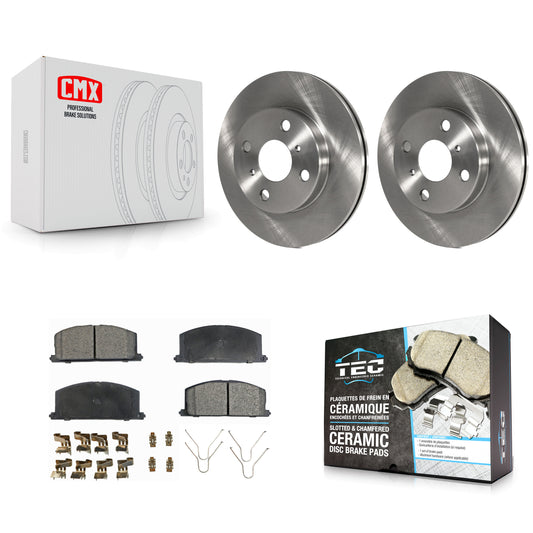 [Avant] Kit de Disque et plaquette (céramique) de frein pour Toyota Tercel Paseo K8T-100275