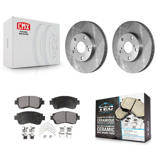 [Avant] Kit de Disque et plaquette (céramique) de frein pour Toyota Camry Sienna Avalon Lexus ES300 K8T-100276