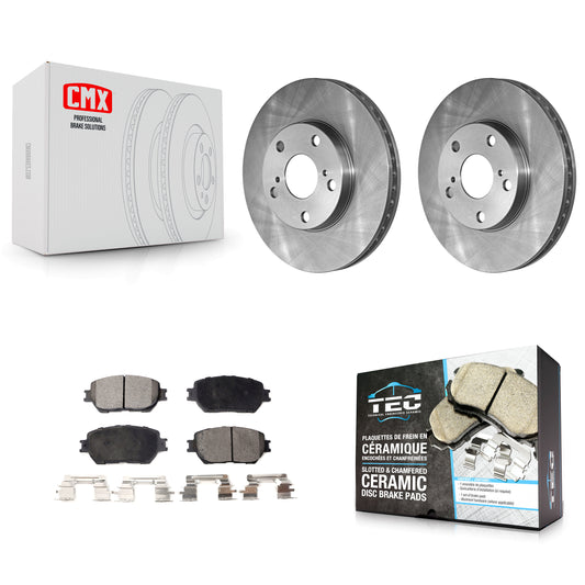 [Avant] Kit de Disque et plaquette (céramique) de frein pour Toyota Camry K8T-100278