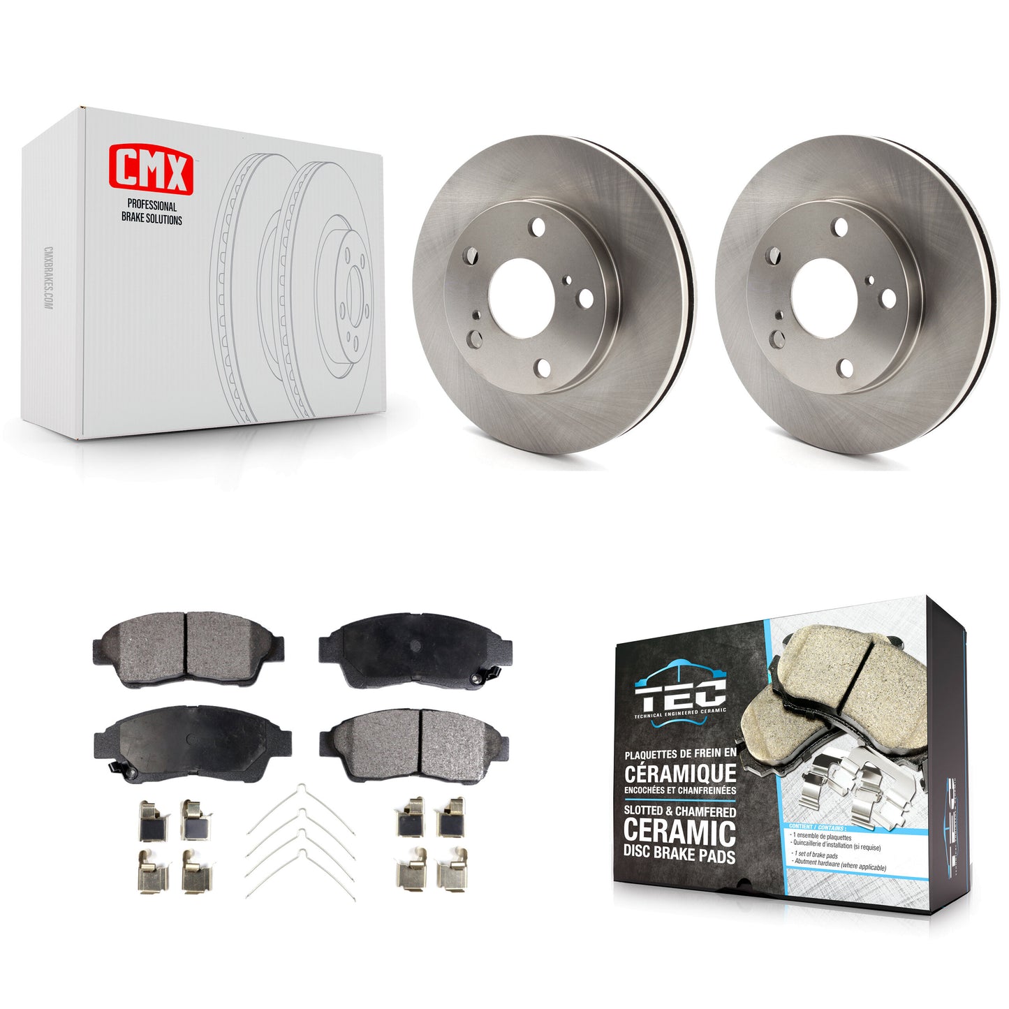 [Avant] Kit de Disque et plaquette (céramique) de frein pour Toyota Camry 2.2L K8T-100279
