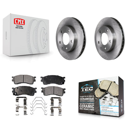 [Avant] Kit de Disque et plaquette (céramique) de frein pour Mazda Protege Protege5 K8T-100281