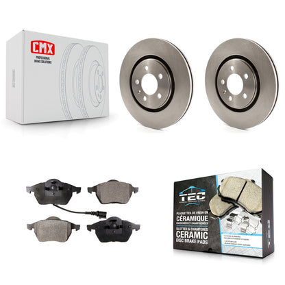 [Avant] Kit de Disque et plaquette (céramique) de frein pour 1996 Volkswagen Passat 2.8L K8T-100282