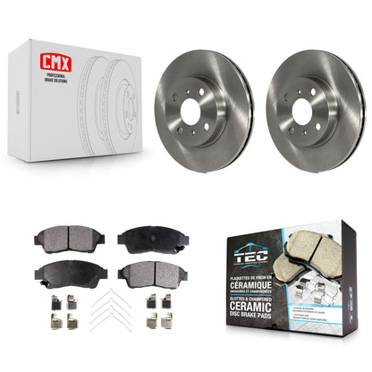 [Avant] Kit de Disque et plaquette (céramique) de frein pour 1993-1997 Toyota Corolla Geo Prizm K8T-100283