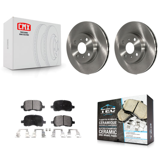 [Avant] Kit de Disque et plaquette (céramique) de frein pour 1998-2002 Toyota Corolla Chevrolet Prizm K8T-100284