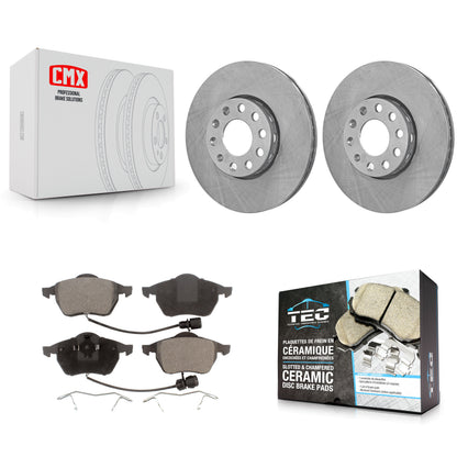[Avant] Kit de Disque et plaquette (céramique) de frein pour Audi A6 Quattro 100 K8T-100287