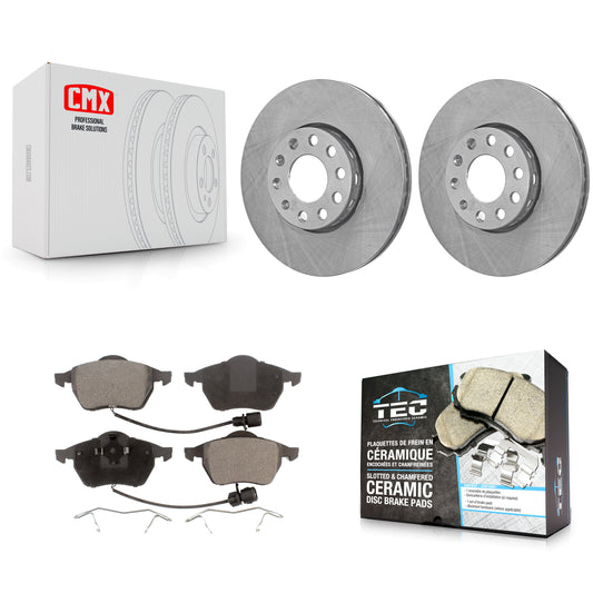 [Avant] Kit de Disque et plaquette (céramique) de frein pour Audi A6 Quattro 100 K8T-100287