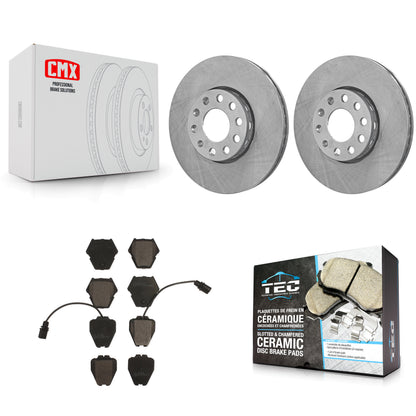 [Avant] Kit de Disque et plaquette (céramique) de frein pour Volkswagen Passat Audi A4 Quattro K8T-100290