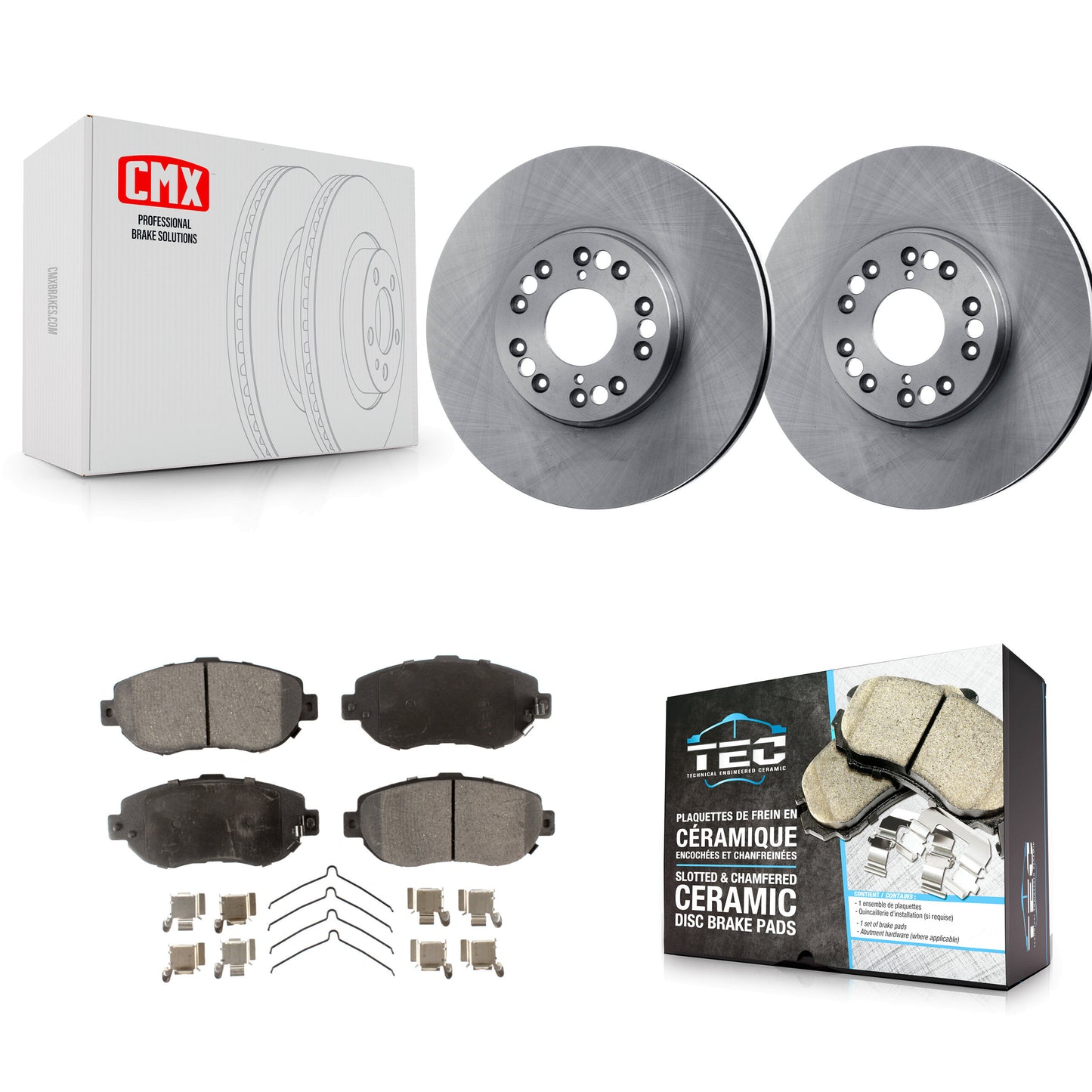 [Avant] Kit de Disque et plaquette (céramique) de frein pour Lexus GS300 SC430 IS300 GS400 GS430 K8T-100291