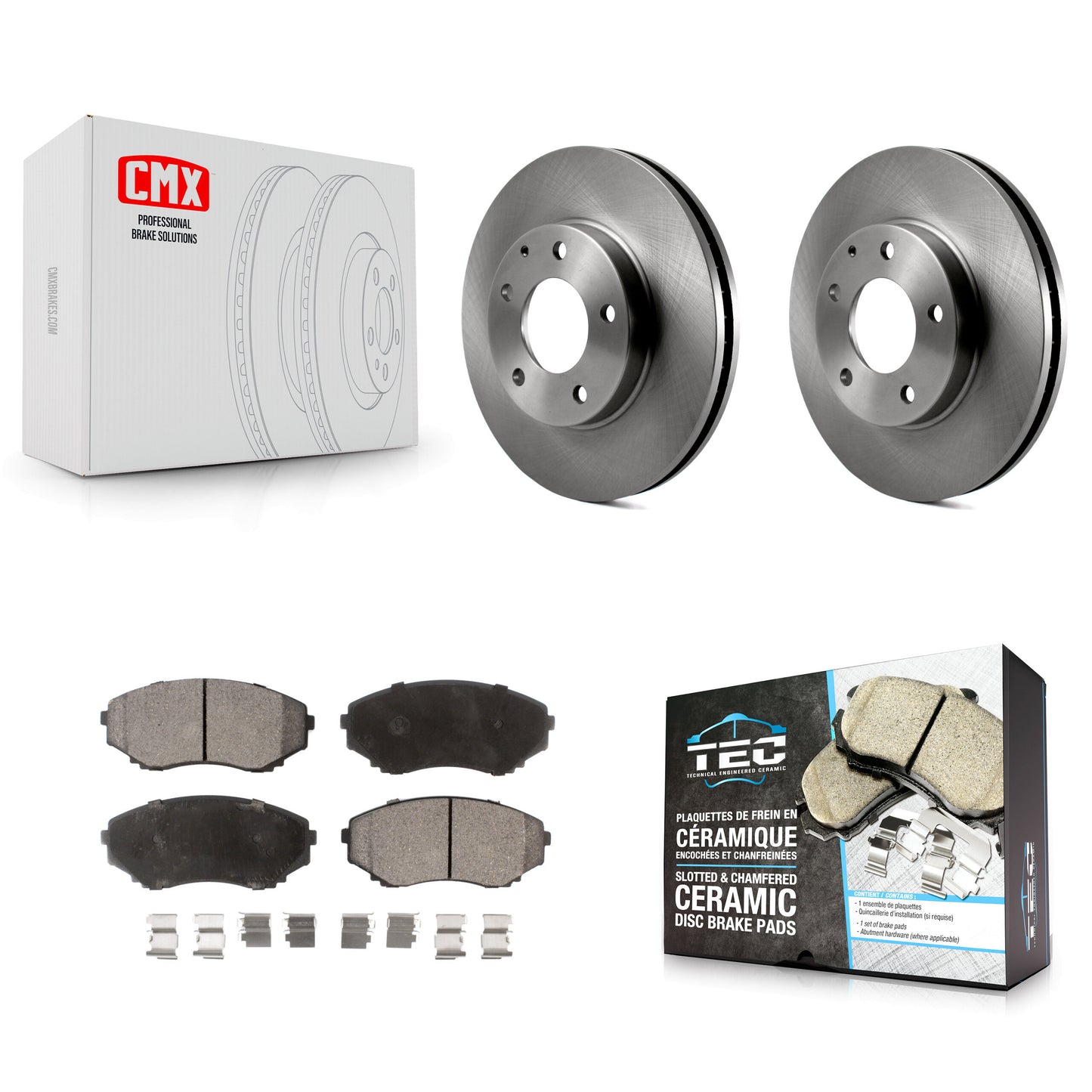 [Avant] Kit de Disque et plaquette (céramique) de frein pour 2000-2006 Mazda MPV K8T-100292