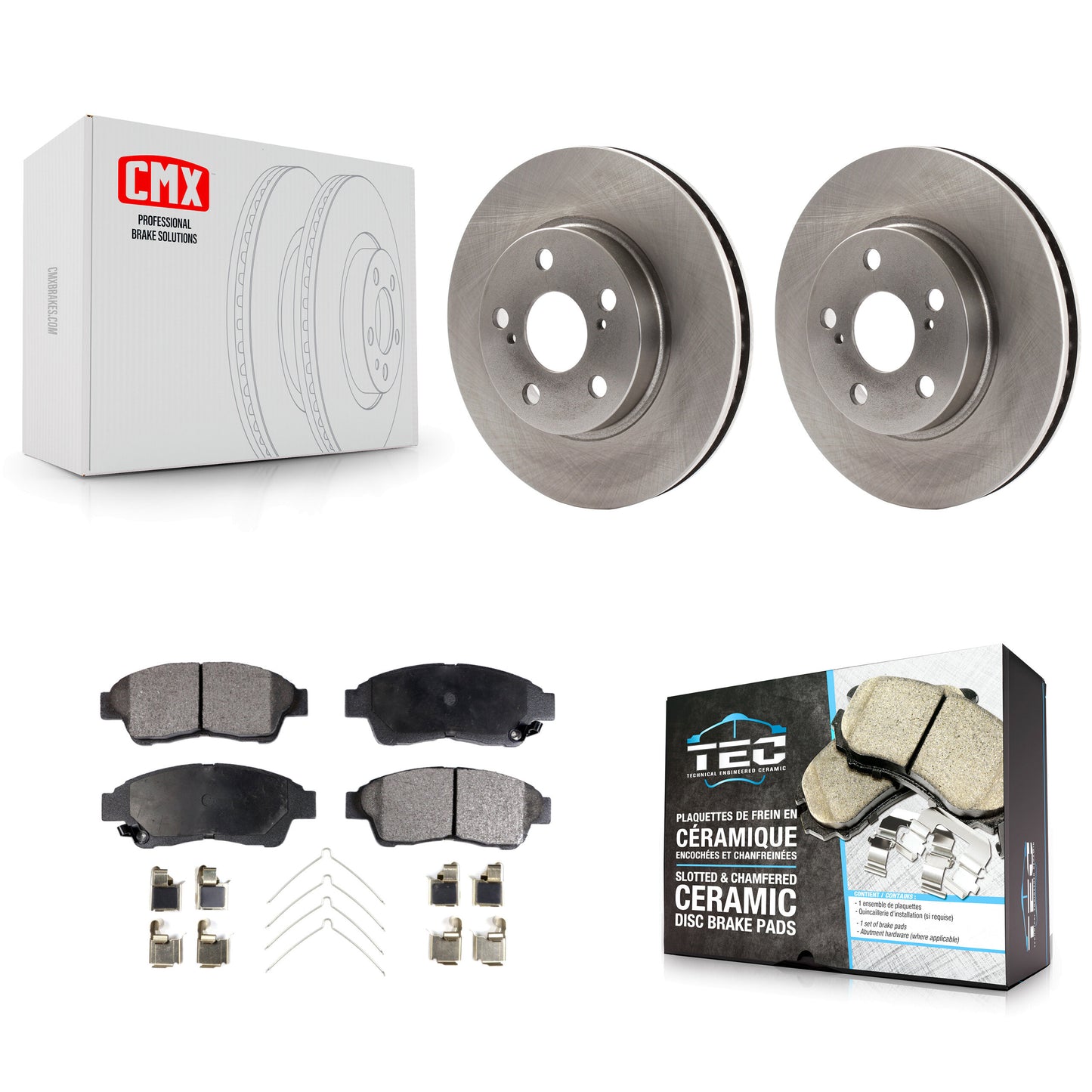 [Avant] Kit de Disque et plaquette (céramique) de frein pour 1994-1997 Toyota Celica ST K8T-100294