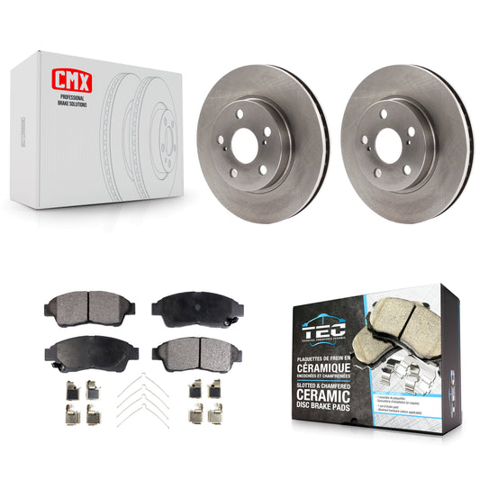 [Avant] Kit de Disque et plaquette (céramique) de frein pour 1994-1997 Toyota Celica ST K8T-100294