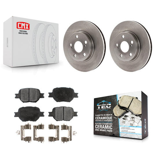 [Avant] Kit de Disque et plaquette (céramique) de frein pour 2001 Toyota Celica GT K8T-100295