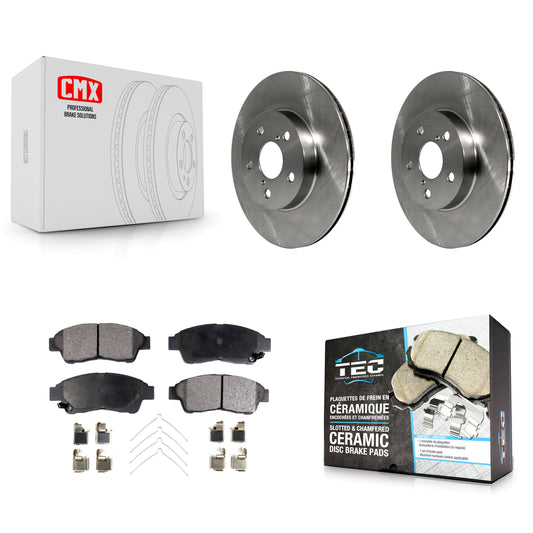[Avant] Kit de Disque et plaquette (céramique) de frein pour 1996-2000 Toyota RAV4 K8T-100300