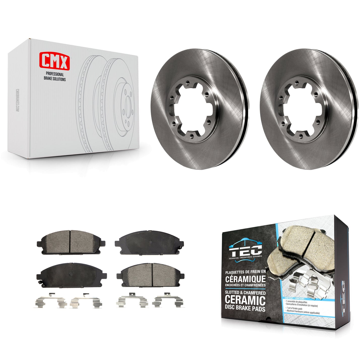 [Avant] Kit de Disque et plaquette (céramique) de frein pour Nissan Pathfinder INFINITI QX4 K8T-100302
