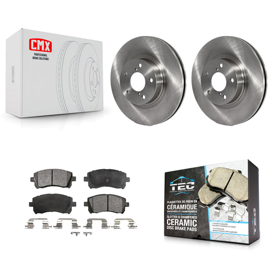 [Avant] Kit de Disque et plaquette (céramique) de frein pour Subaru Legacy Forester Outback Impreza K8T-100305