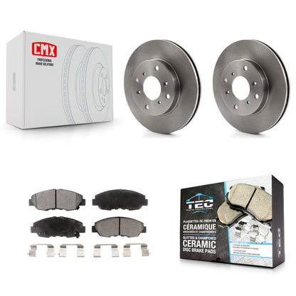 [Avant] Kit de Disque et plaquette (céramique) de frein pour Honda Accord Acura CL K8T-100308