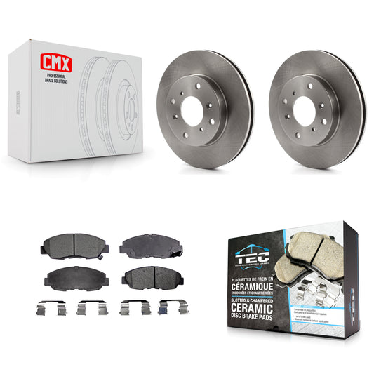 [Avant] Kit de Disque et plaquette (céramique) de frein pour 1998-2002 Honda Accord Sedan avec 2.3L K8T-100309
