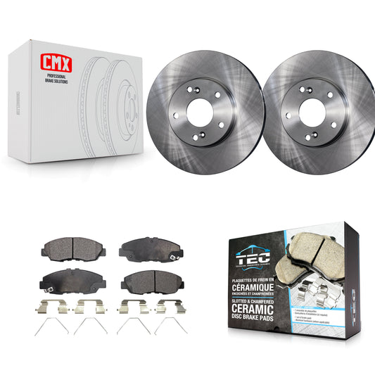 [Avant] Kit de Disque et plaquette (céramique) de frein pour 2014-2015 Honda Civic Touring K8T-100311