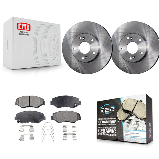 [Avant] Kit de Disque et plaquette (céramique) de frein pour Honda Accord Civic Element Fit Acura ILX CR-Z K8T-100315