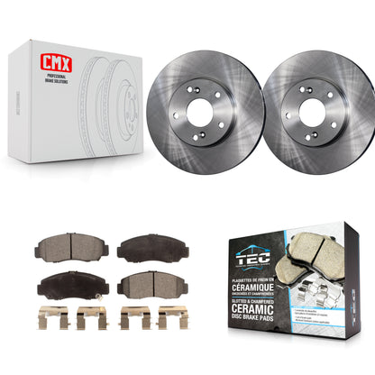 [Avant] Kit de Disque et plaquette (céramique) de frein pour Honda Accord Civic Acura CSX K8T-100316