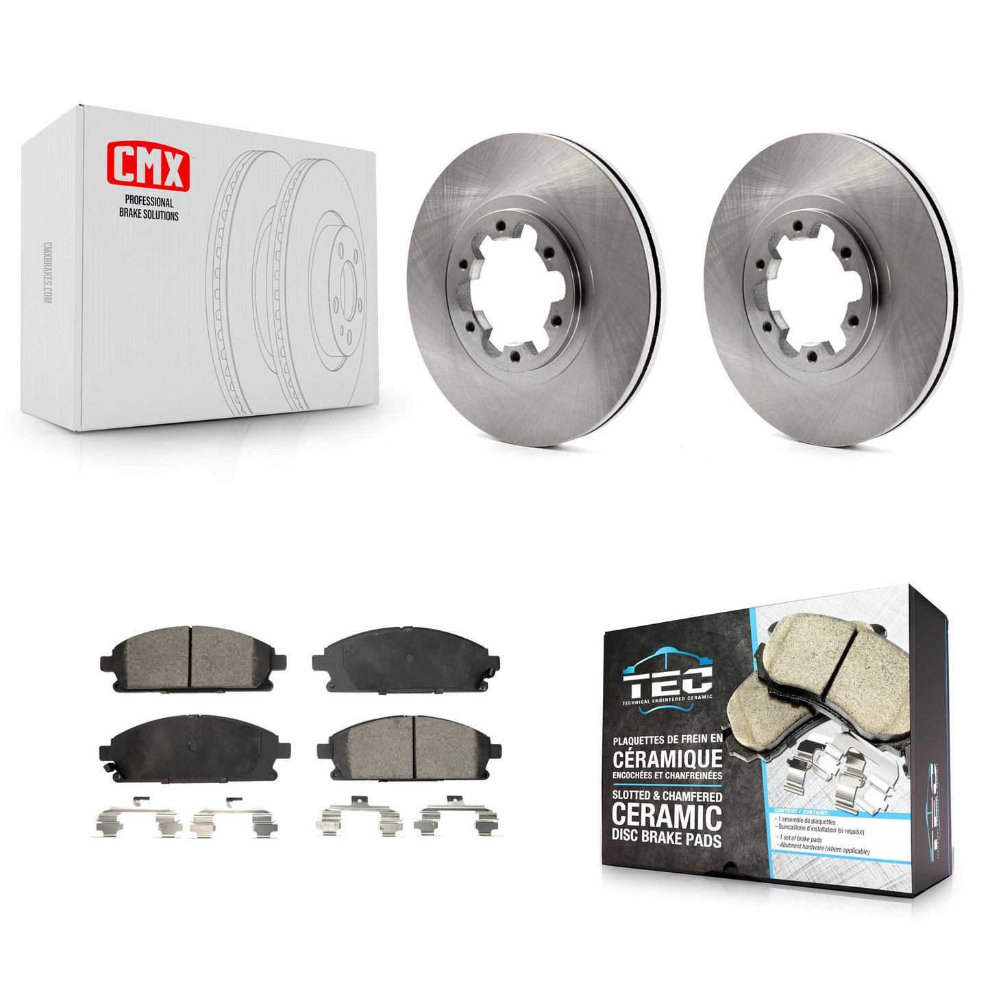 [Avant] Kit de Disque et plaquette (céramique) de frein pour Nissan Pathfinder INFINITI QX4 K8T-100317