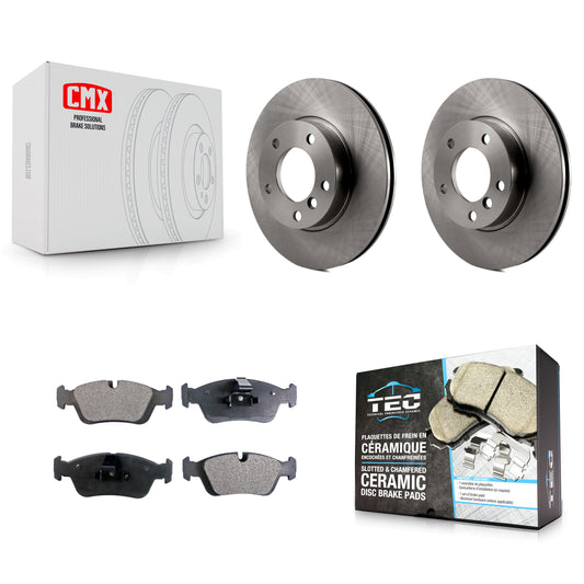 [Avant] Kit de Disque et plaquette (céramique) de frein pour BMW Z3 Z4 323i 323Ci 328i 318i 323is 328is 318is 320i K8T-100321