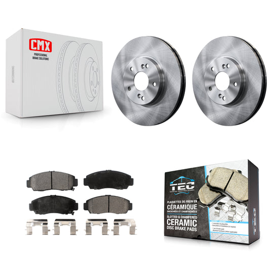 [Avant] Kit de Disque et plaquette (céramique) de frein pour Honda Accord Acura TL TSX CL K8T-100325