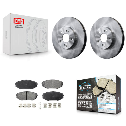 [Avant] Kit de Disque et plaquette (céramique) de frein pour Honda Odyssey Acura MDX K8T-100326