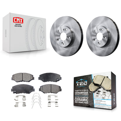 [Avant] Kit de Disque et plaquette (céramique) de frein pour Honda Pilot Accord K8T-100328