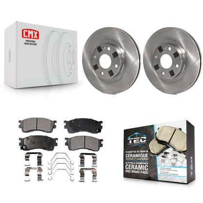 [Avant] Kit de Disque et plaquette (céramique) de frein pour Mazda Protege K8T-100335