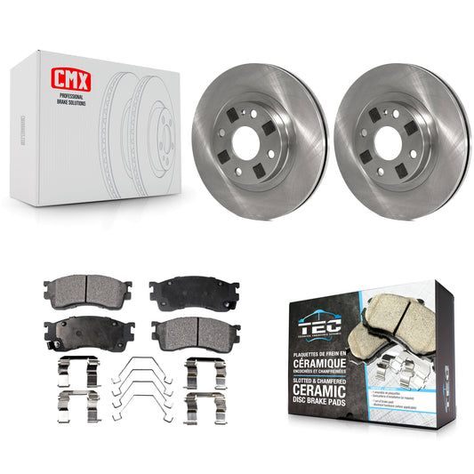 [Avant] Kit de Disque et plaquette (céramique) de frein pour Mazda Protege K8T-100335