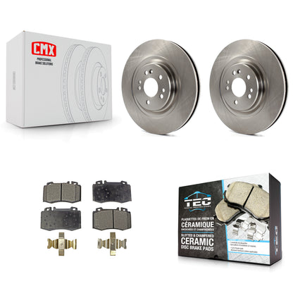 [Avant] Kit de Disque et plaquette (céramique) de frein pour Mercedes-Benz ML500 ML430 ML55 AMG K8T-100346