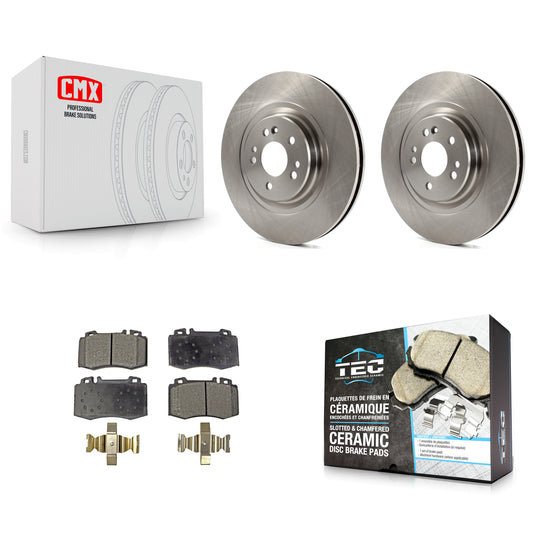 [Avant] Kit de Disque et plaquette (céramique) de frein pour Mercedes-Benz ML500 ML430 ML55 AMG K8T-100346