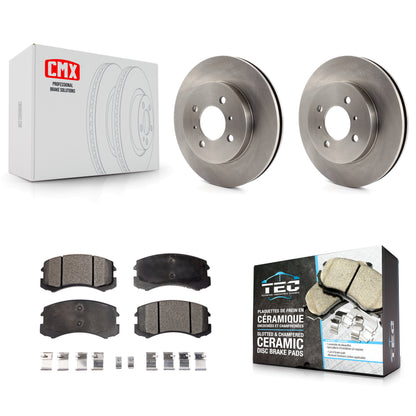 [Avant] Kit de Disque et plaquette (céramique) de frein pour Mitsubishi Lancer K8T-100351