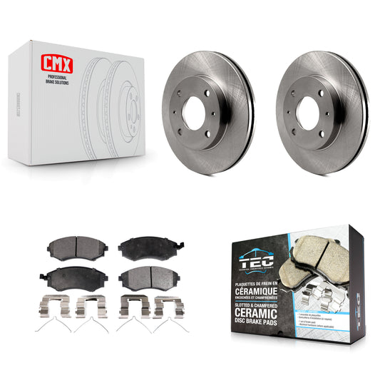 [Avant] Kit de Disque et plaquette (céramique) de frein pour Hyundai Elantra Tiburon Sonata K8T-100355