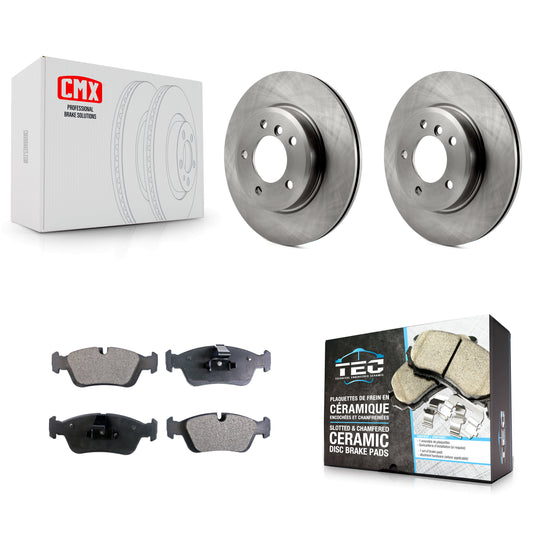 [Avant] Kit de Disque et plaquette (céramique) de frein pour BMW 325i 325Ci Z4 325xi Z3 323i 328i 323Ci 328Ci 320i K8T-100362