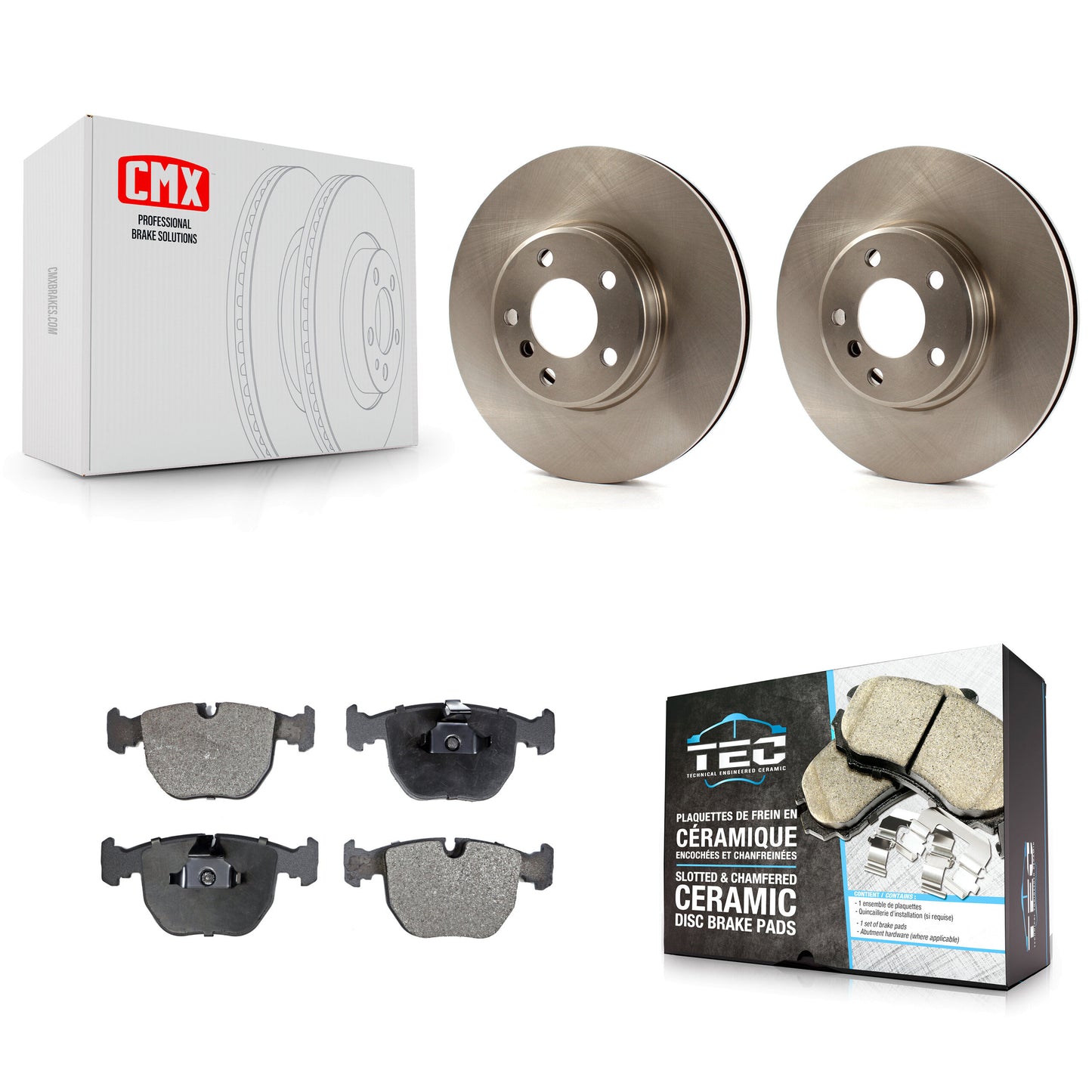 [Avant] Kit de Disque et plaquette (céramique) de frein pour BMW X5 K8T-100363