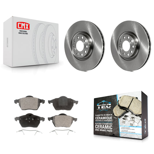 [Avant] Kit de Disque et plaquette (céramique) de frein pour Audi A6 Quattro S4 K8T-100365