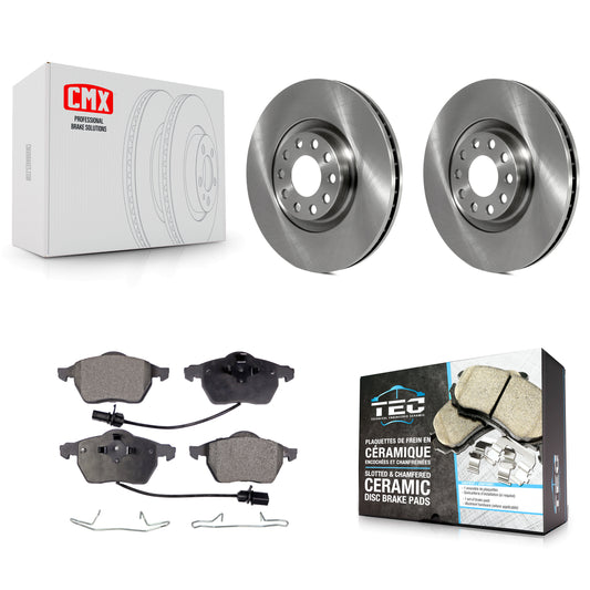 [Avant] Kit de Disque et plaquette (céramique) de frein pour Audi A6 Quattro S4 K8T-100366