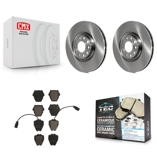 [Avant] Kit de Disque et plaquette (céramique) de frein pour Audi A4 Quattro S4 A6 S6 K8T-100367