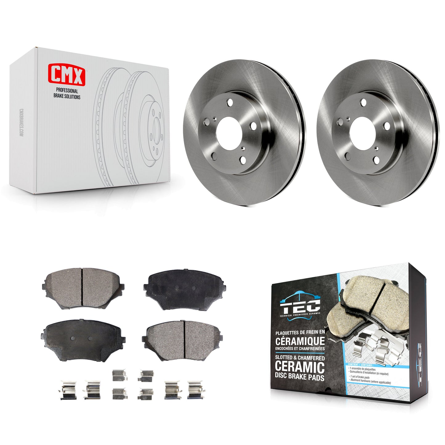 [Avant] Kit de Disque et plaquette (céramique) de frein pour Toyota RAV4 K8T-100371